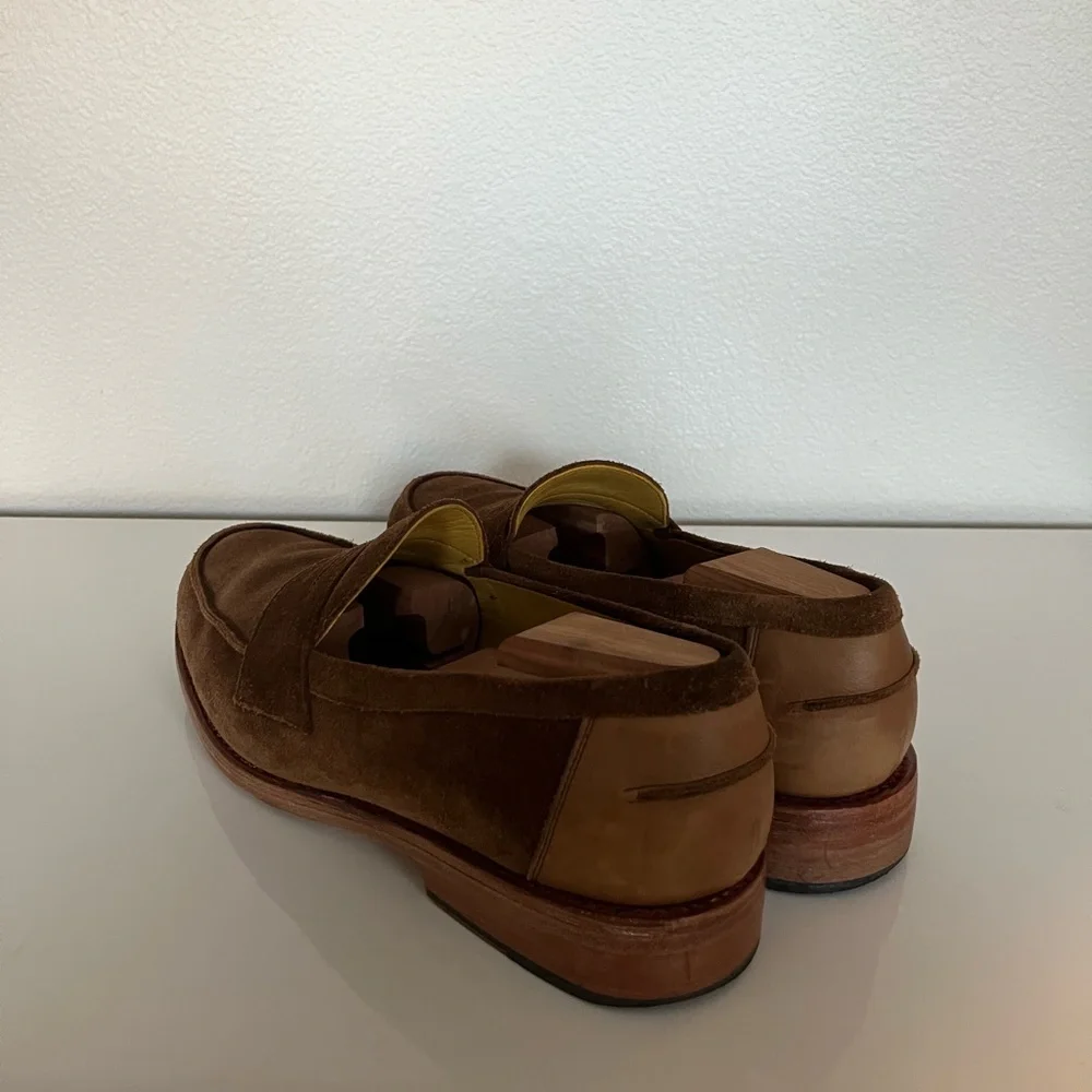 3Sixteen & Blackstock & Weber Suede Men's Loafers - Picture 5 of 11